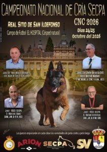 Ramvic en el Campeonato nacional Secpa 2026 Pastores Alemanes Granada